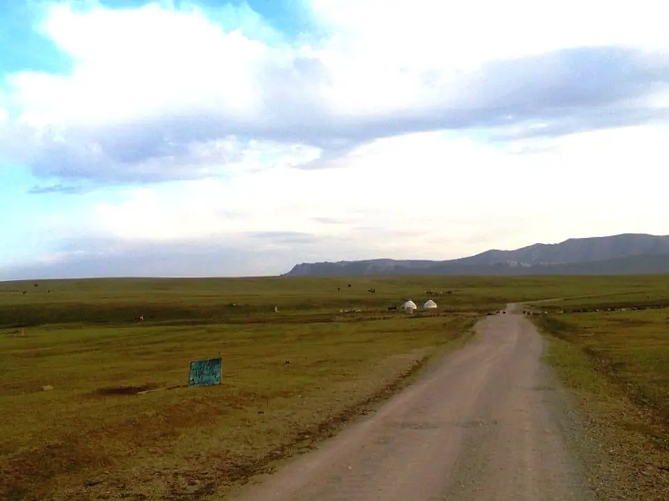 Song Kul's lake (Kumdu Suu)