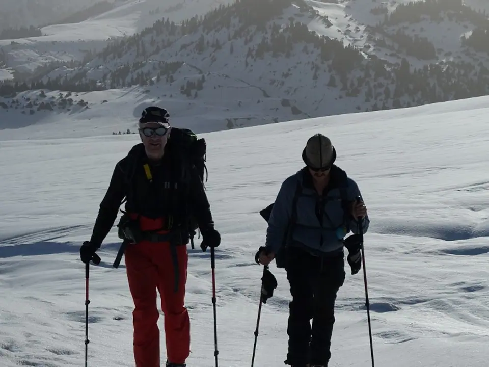 Ski Touring in Jergalan Village 