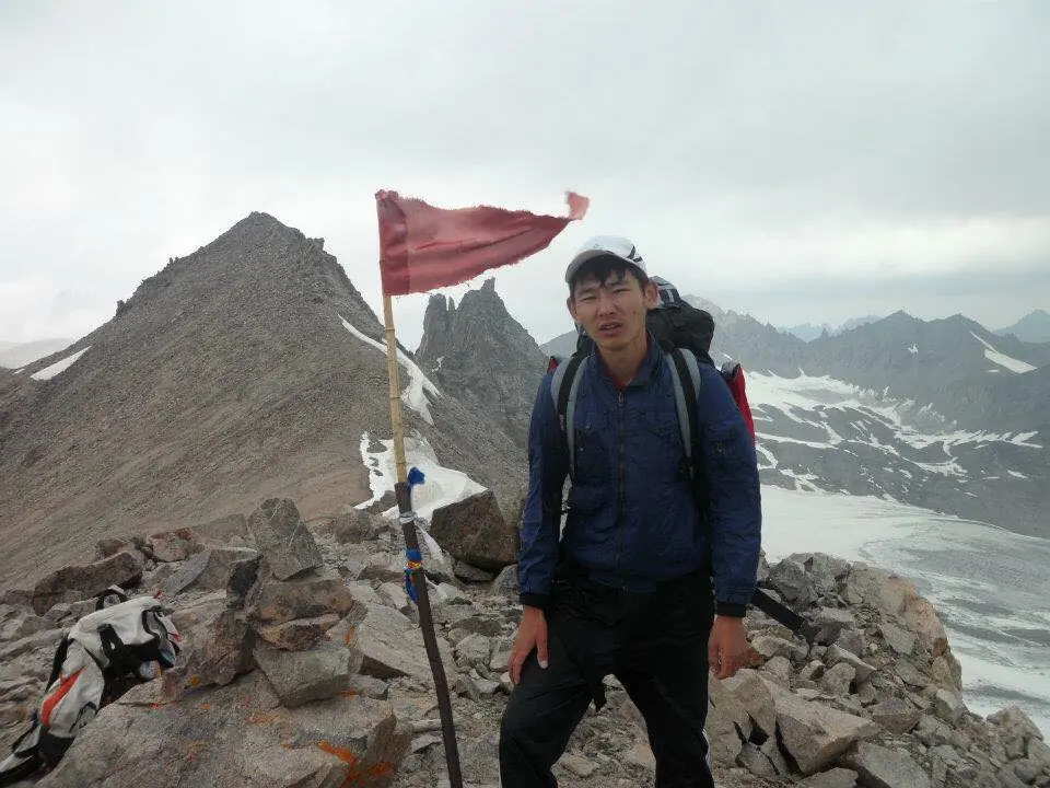 Tilek at Ala-Archa pass by Thomas Charton