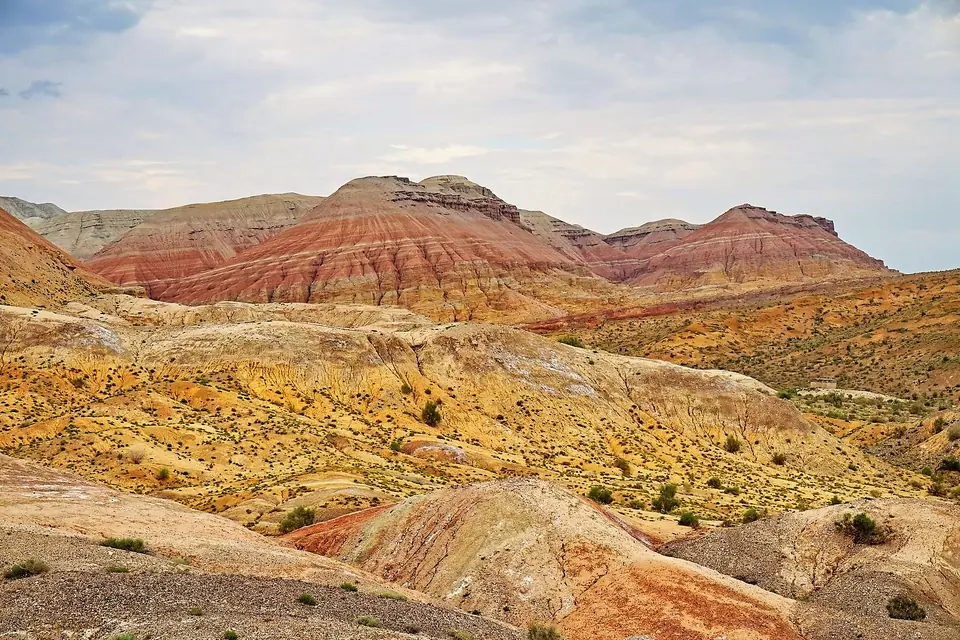 Part of the National park of Altyn Emel