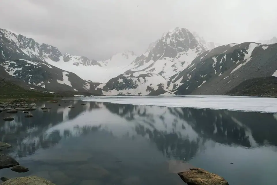 Baba Ata peak in Djar-Korumdu valley