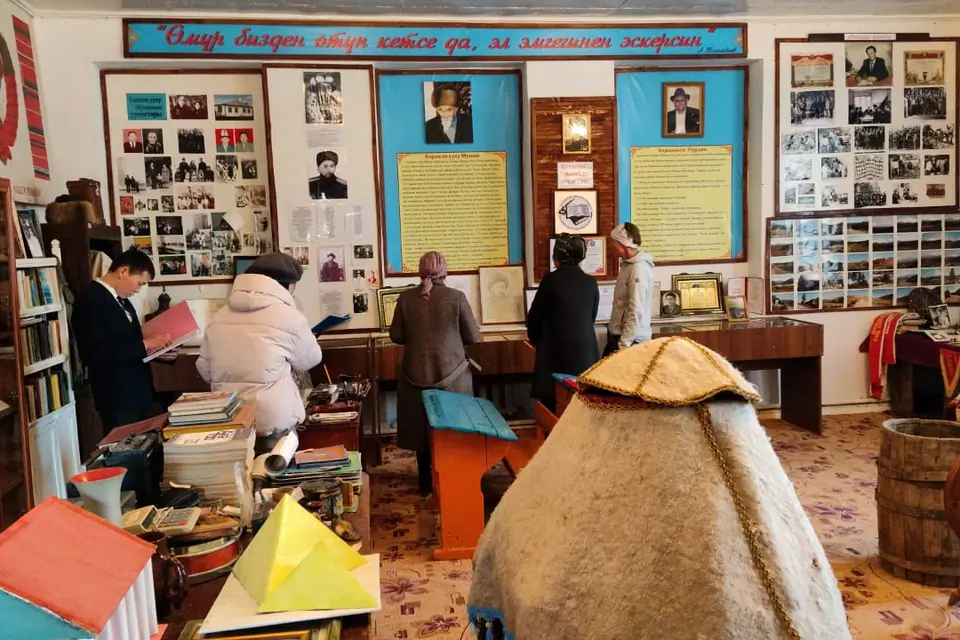 Ethnographic museum of Svetlaya Polyana - South shore Issyk Kul lake - Jeti Oguz District