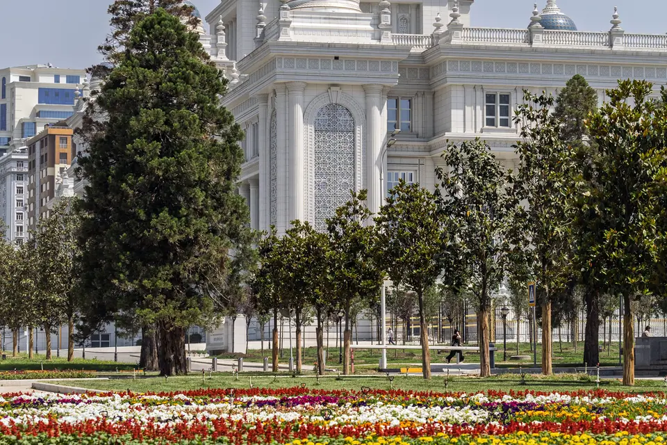 National Assembly of Tadjikistan in Dushanbe
