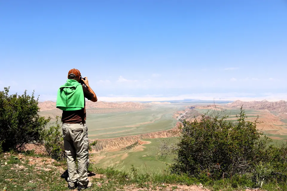 Terek canyon panoramic 
