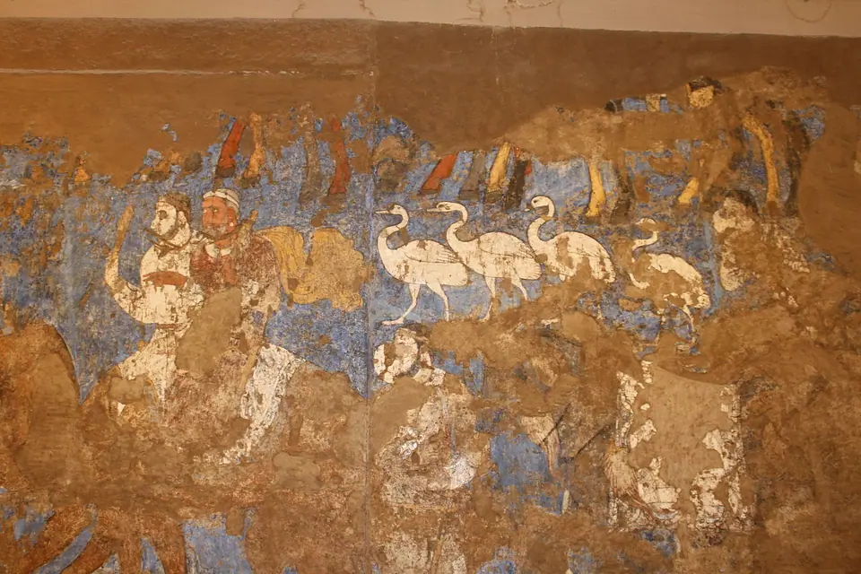 Ambassadors' Painting (details)