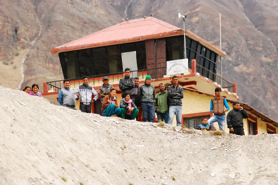 Bajura airport arrival hall