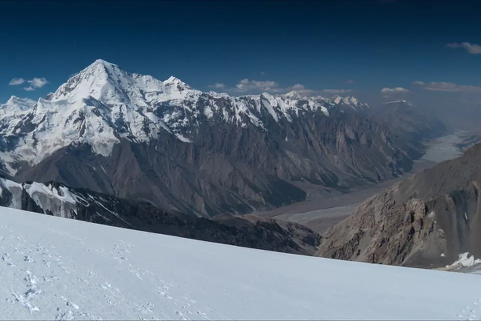 Inylchek glacier