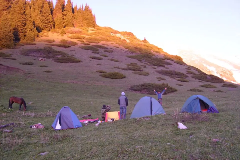 At the foot of Kalmak Ashuu pass Chong Kemin