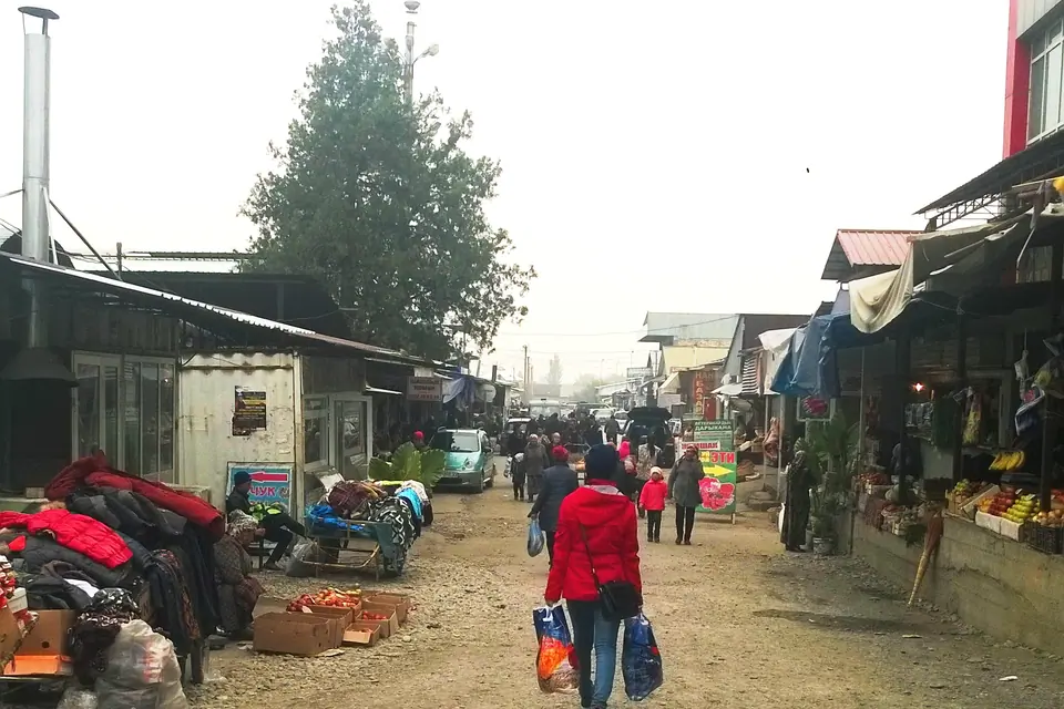 Bazar of Jalal Abad - Kyrgyzstan
