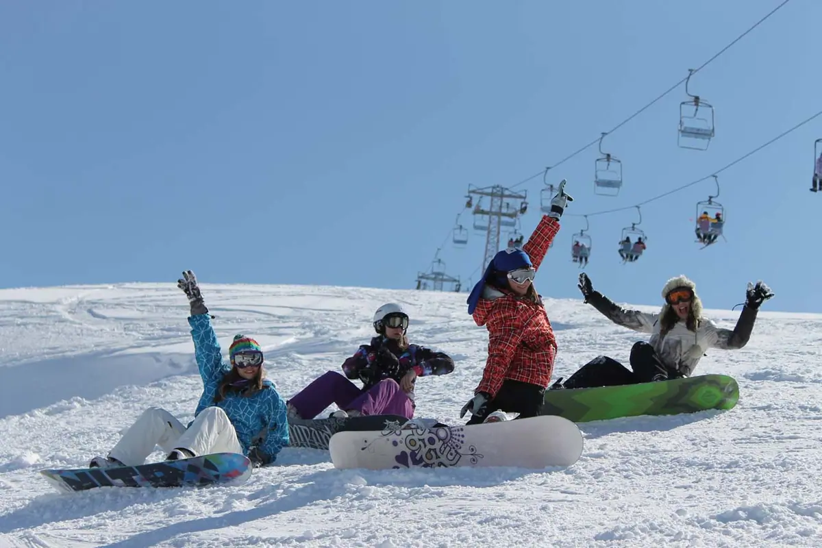 Chairlift at Orlovka ski base