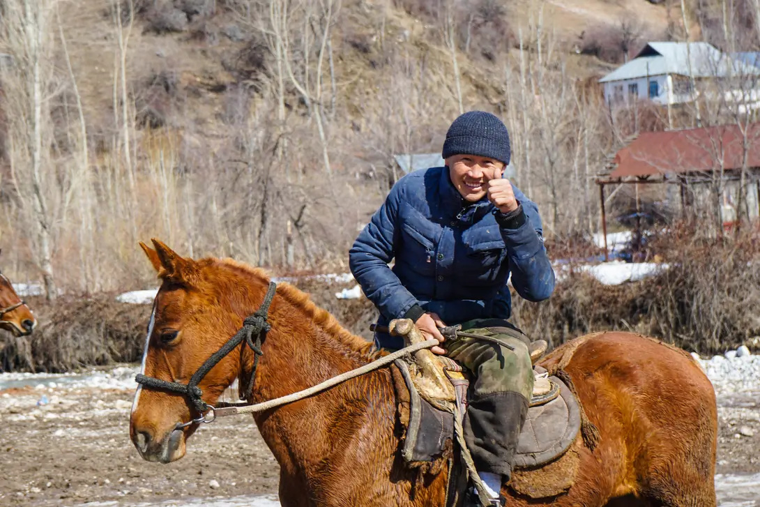 Kyrgyz horseman