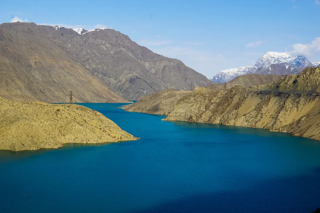 Naryn river near Tash Komyr