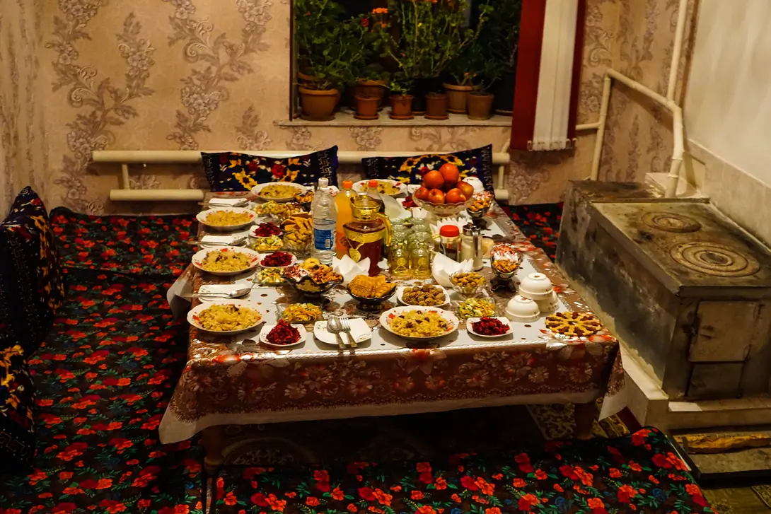 Dinner in Arslanbob