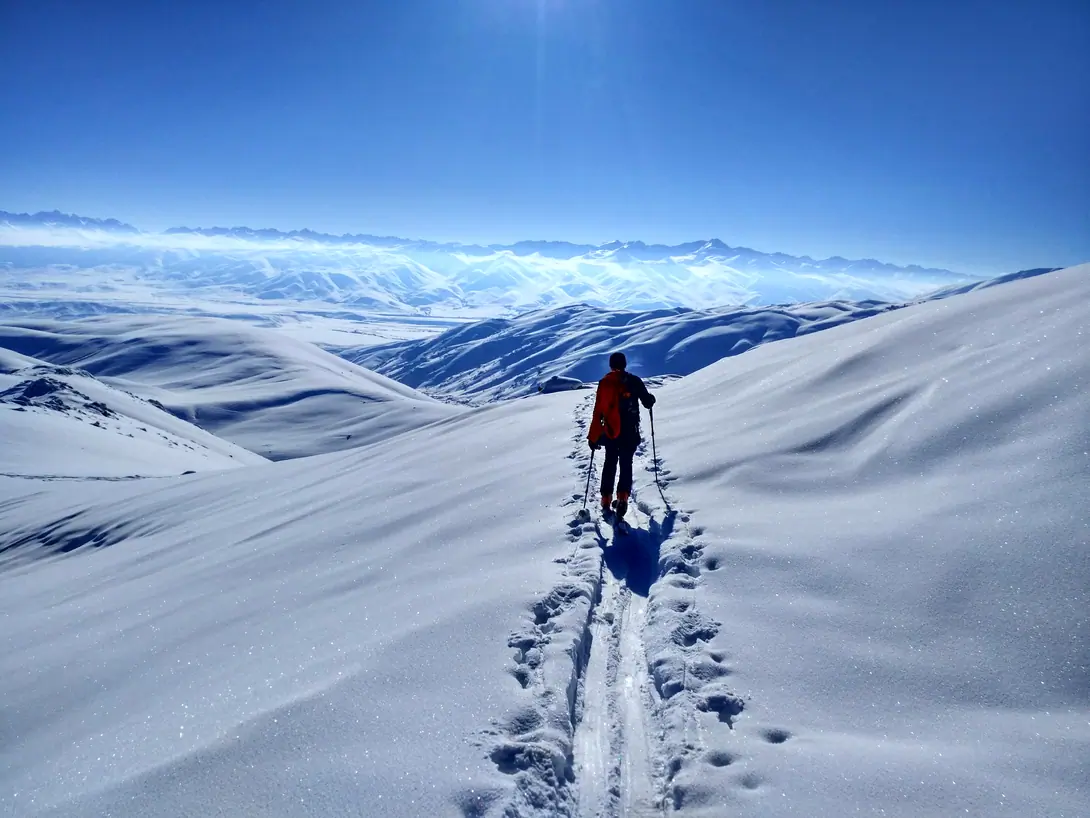ski touring Suusamyr Too Ashuu