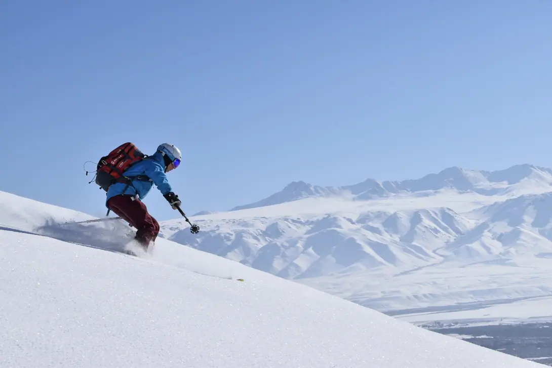 Ski touring in Ötmök Otmok