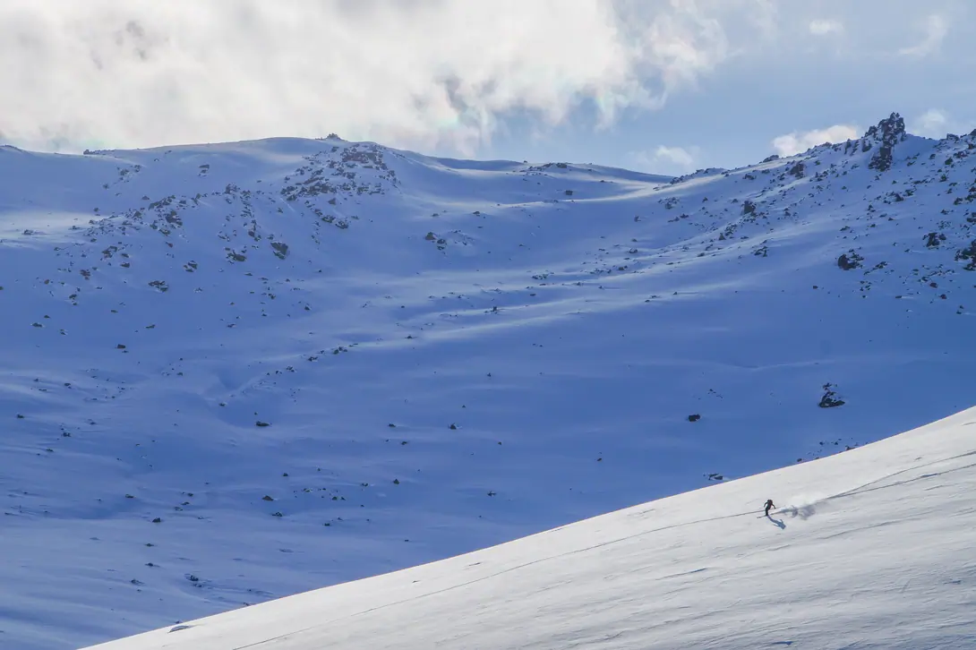 Ski touring in Ötmök Otmok