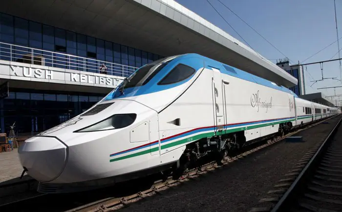 Speed train Talgo Afrosiyob