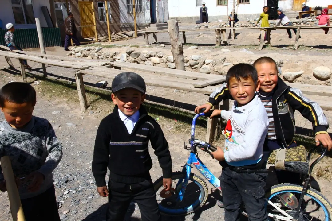 Children paying