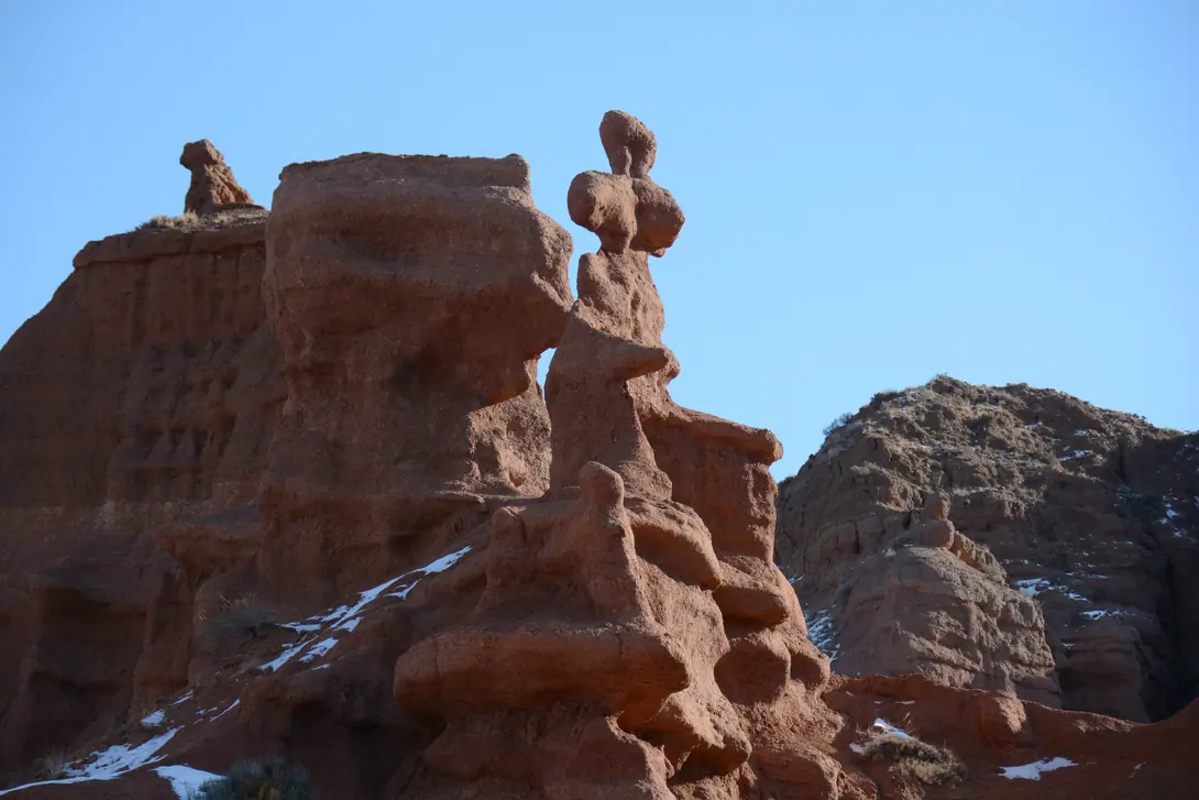known as the Kyrgyz Creek canyon