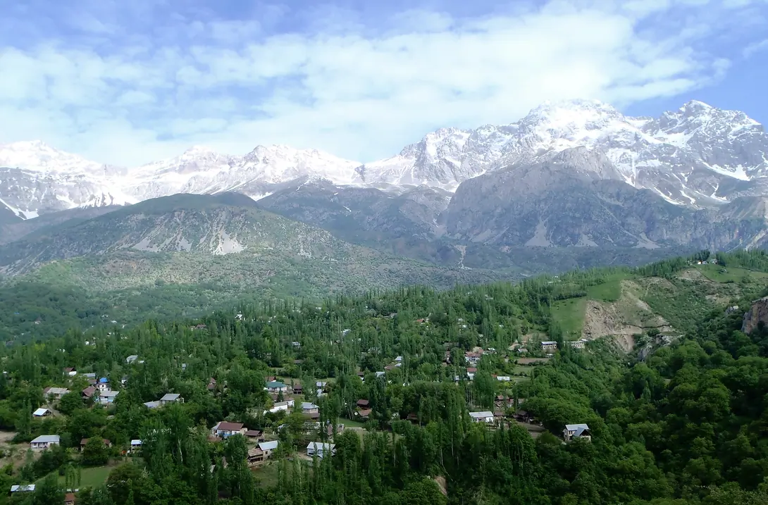 Panoramic view of Arslanbob