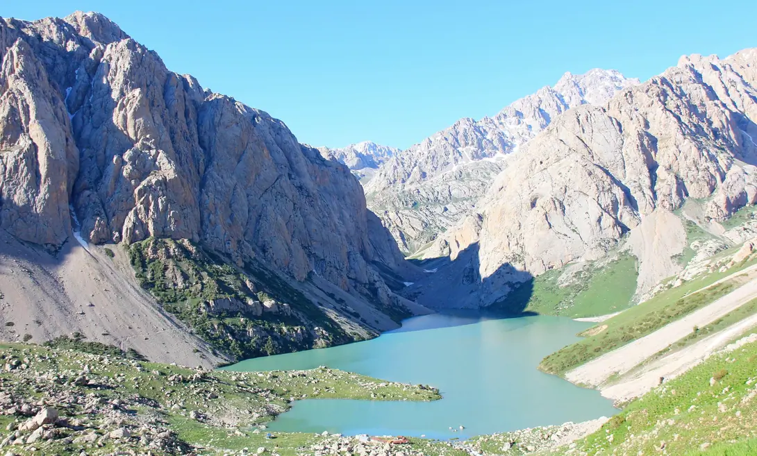 holy lake in Arslanbob village