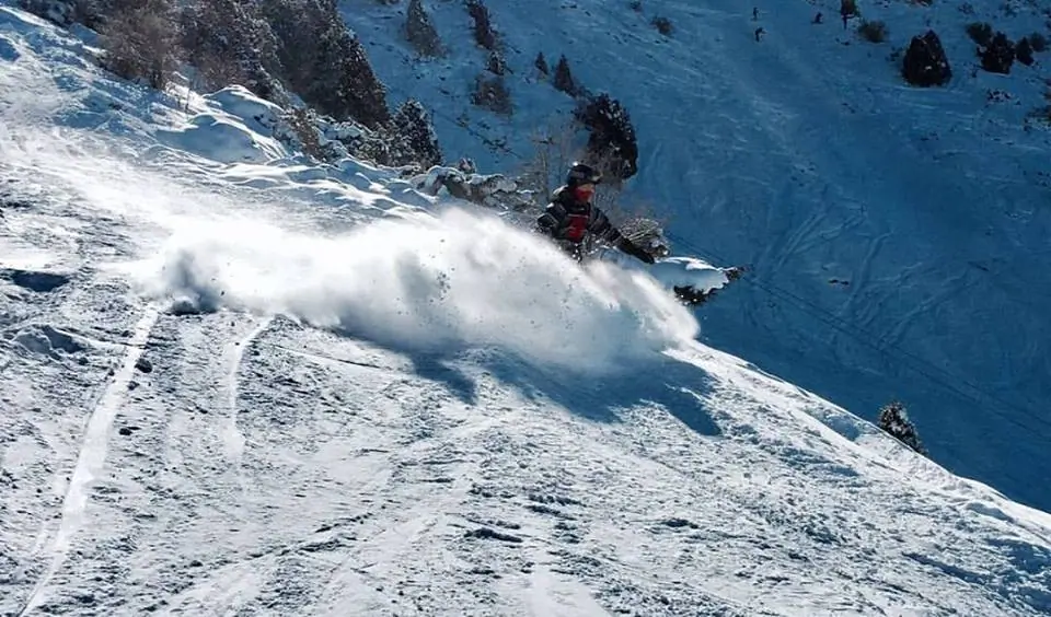 Ski freeride in Kyrgyzstan