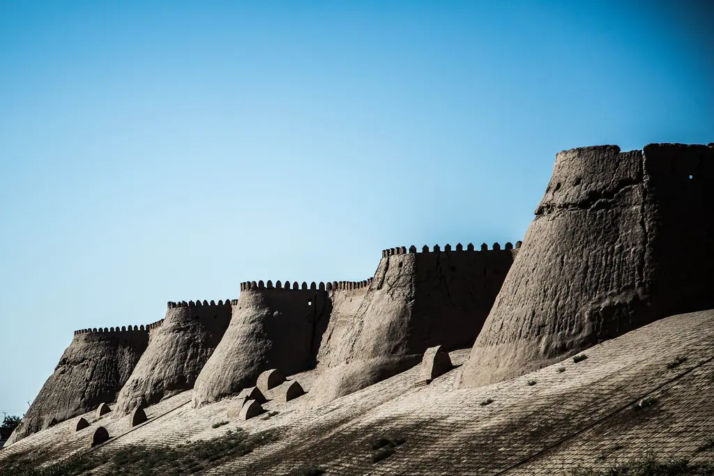 Khiva city walls