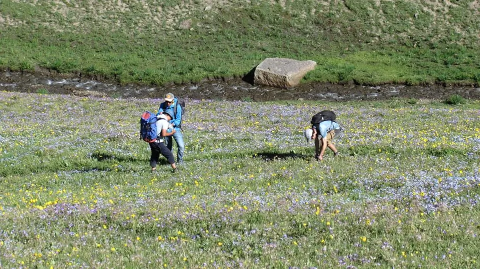 Trekking from Osh to Tash Rabat 