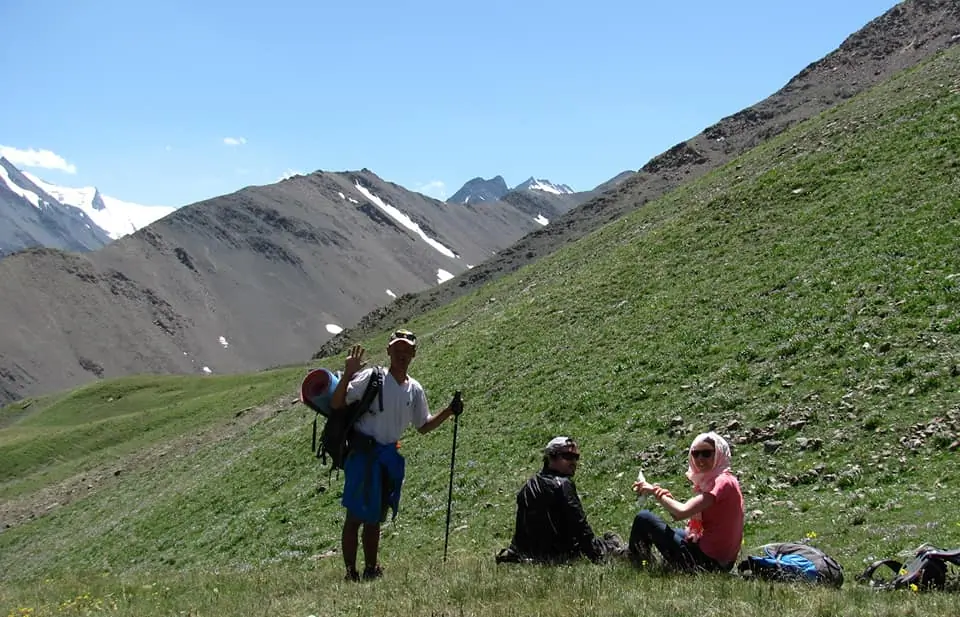 Trekking from Osh to Tash Rabat 