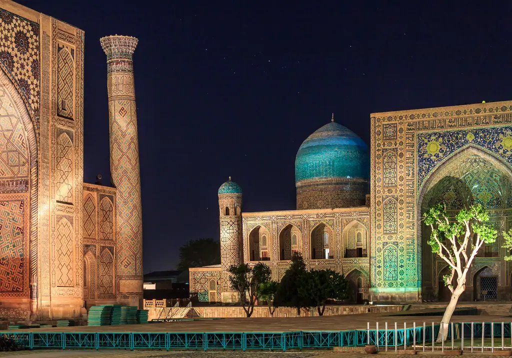 Night in Samarkand (Uzbekistan)
