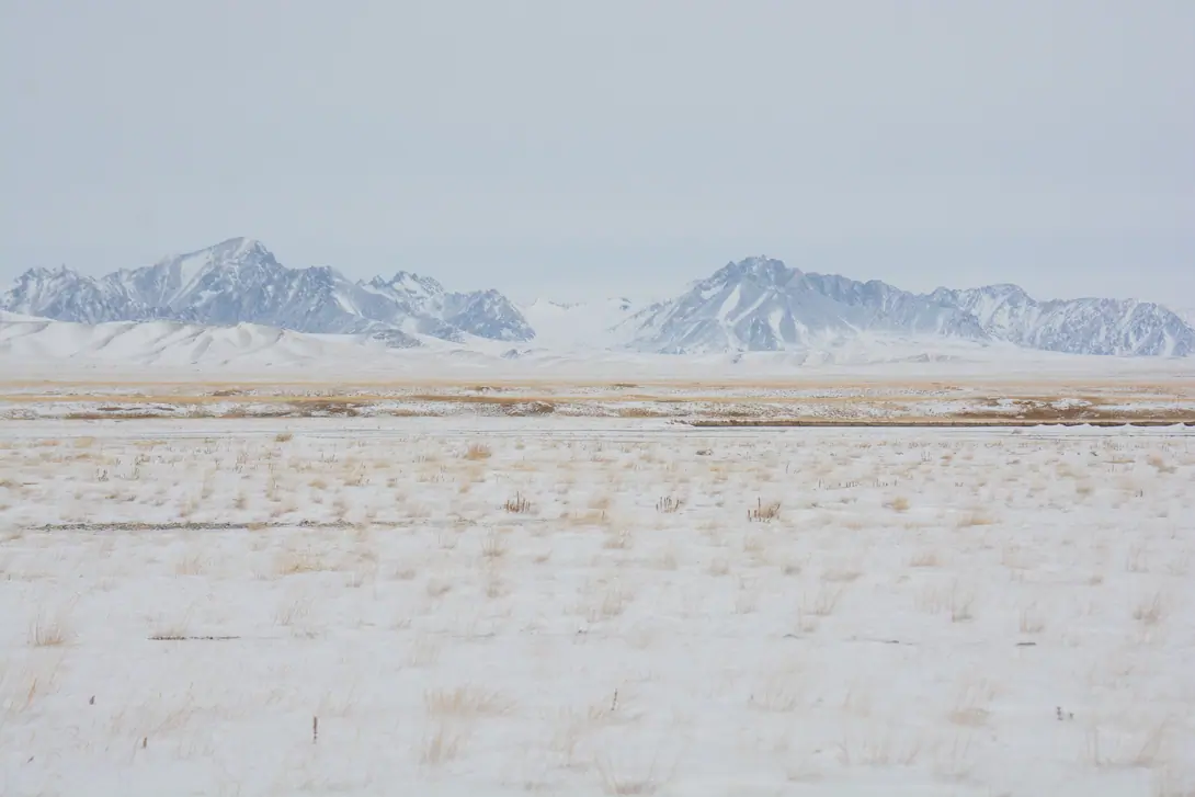 Winter at Ak-Say valley