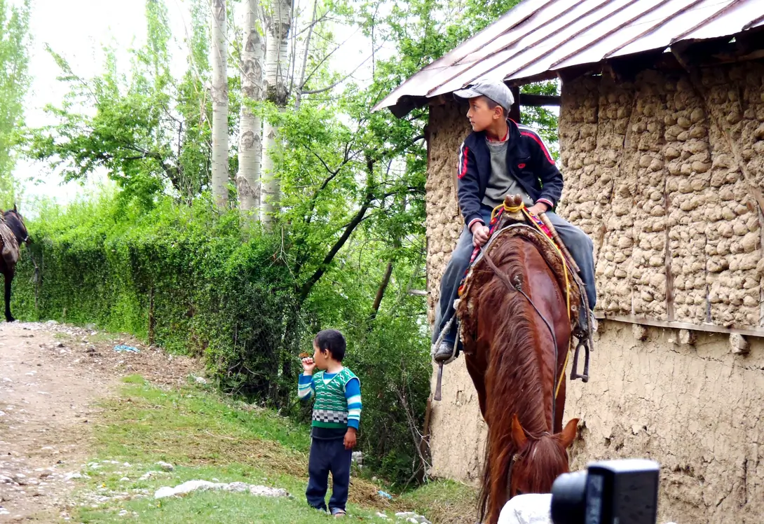 Street of Arslanbob village