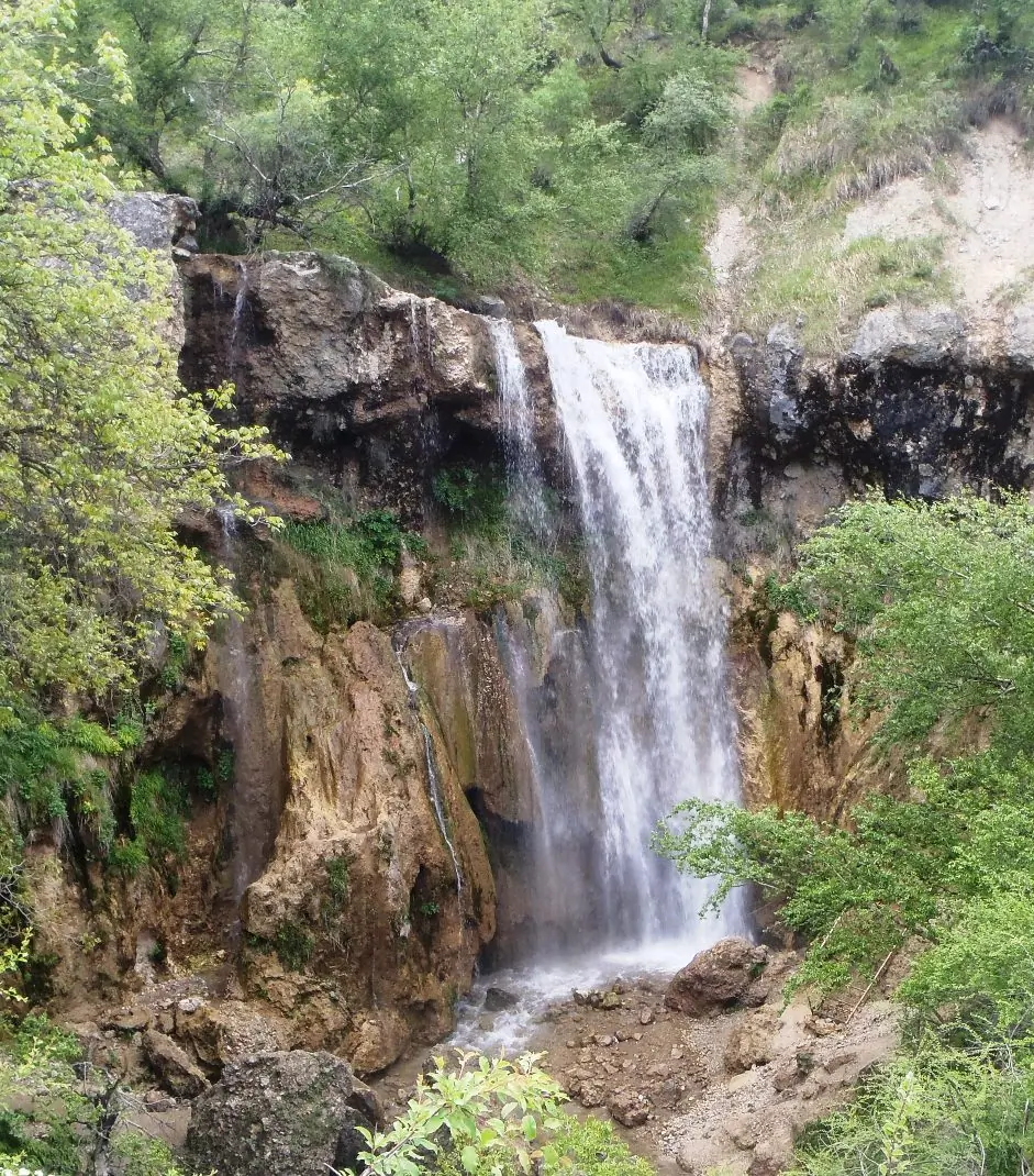 Arslanbob waterfall