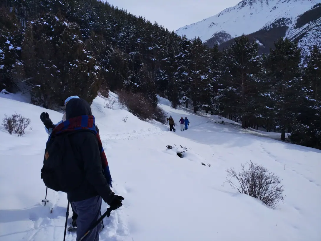Snowshoeing in Kyrgyzstan