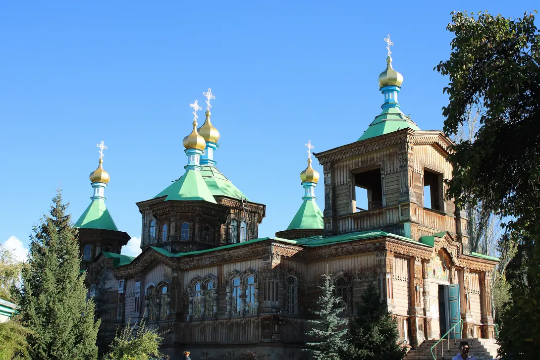 Holy Trinity Cathedral in Karakol