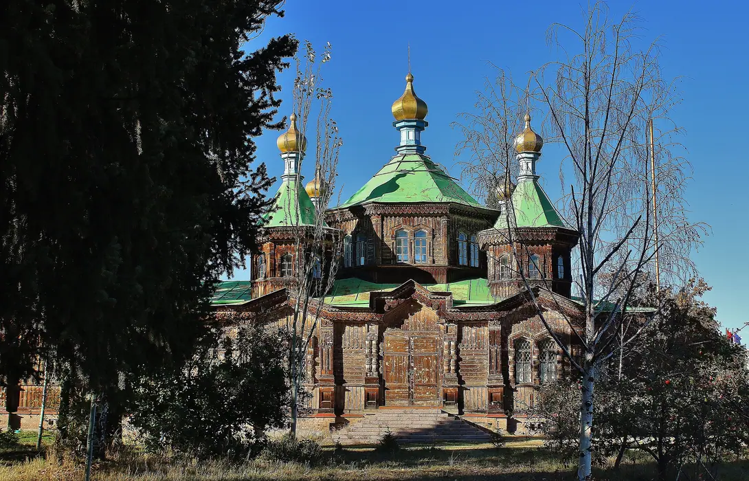 Holy Trinity Cathedral in Karakol