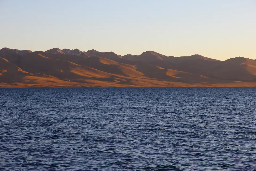 Lake Son Kul sunset