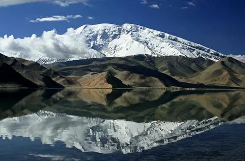 On the foot of the Muztag Ata peak