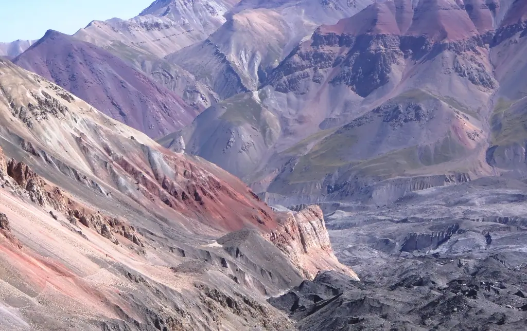 Lenin peak glacier
