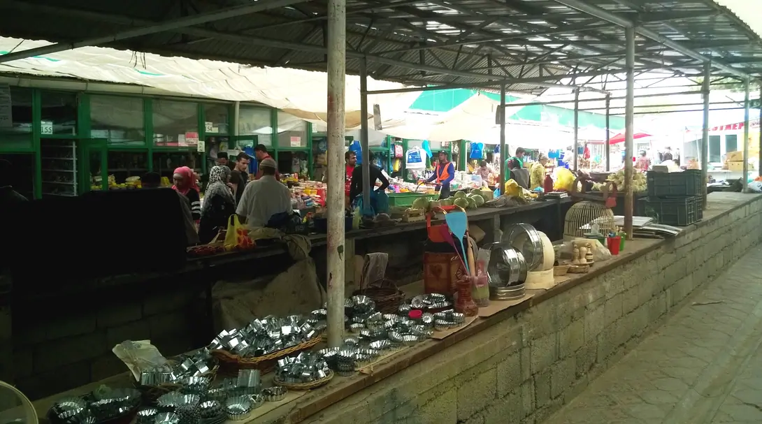 Shahmansur bazar of Dushanbe