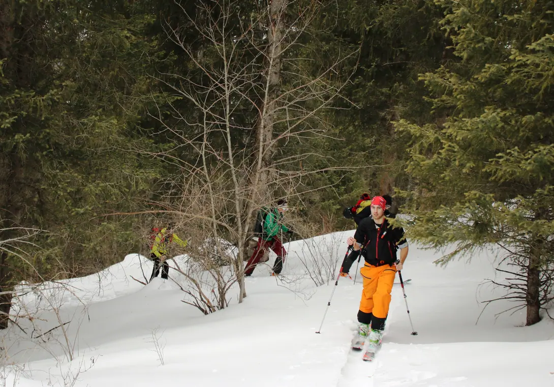 Siuttu Bulak ski backcountry