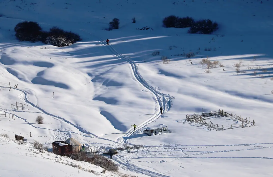 Siuttu Bulak winter yurt camp