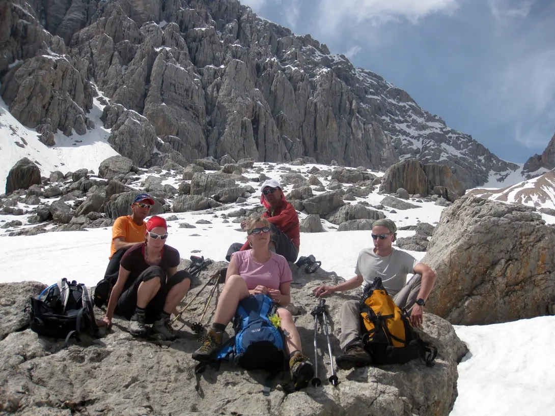 Ski touring in Kyrgyzstan, Arslanbob