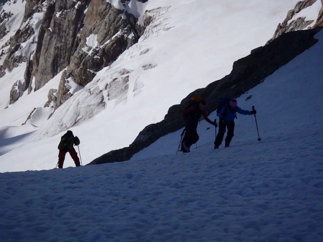 Ski-touring on the Ferghana range, Arslanbob, Kyrgyzstan