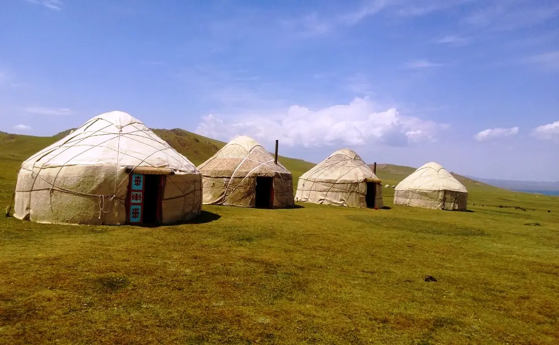 Atyrkul and Bakyt yurt camp - Song Kul lake