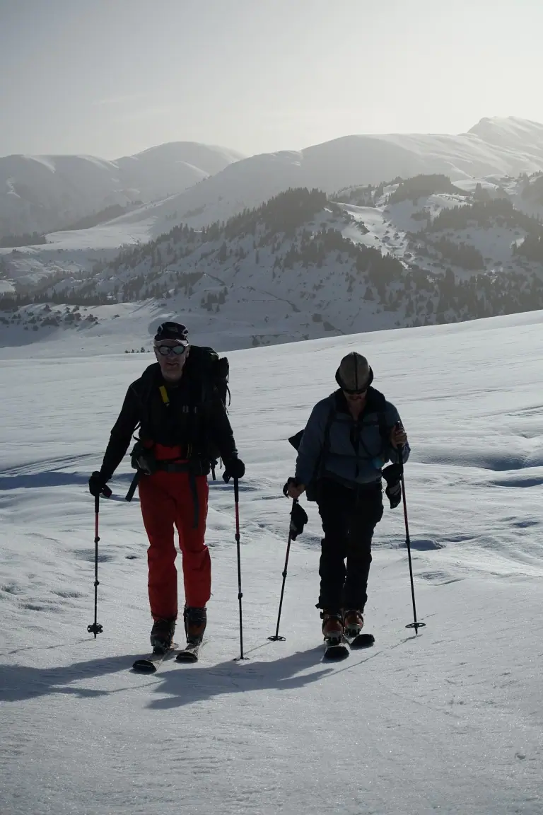 Ski Touring in Jergalan Village 