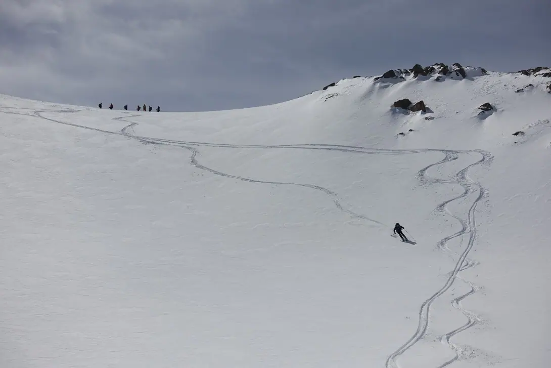 Ski Touring in Jergalan Village 