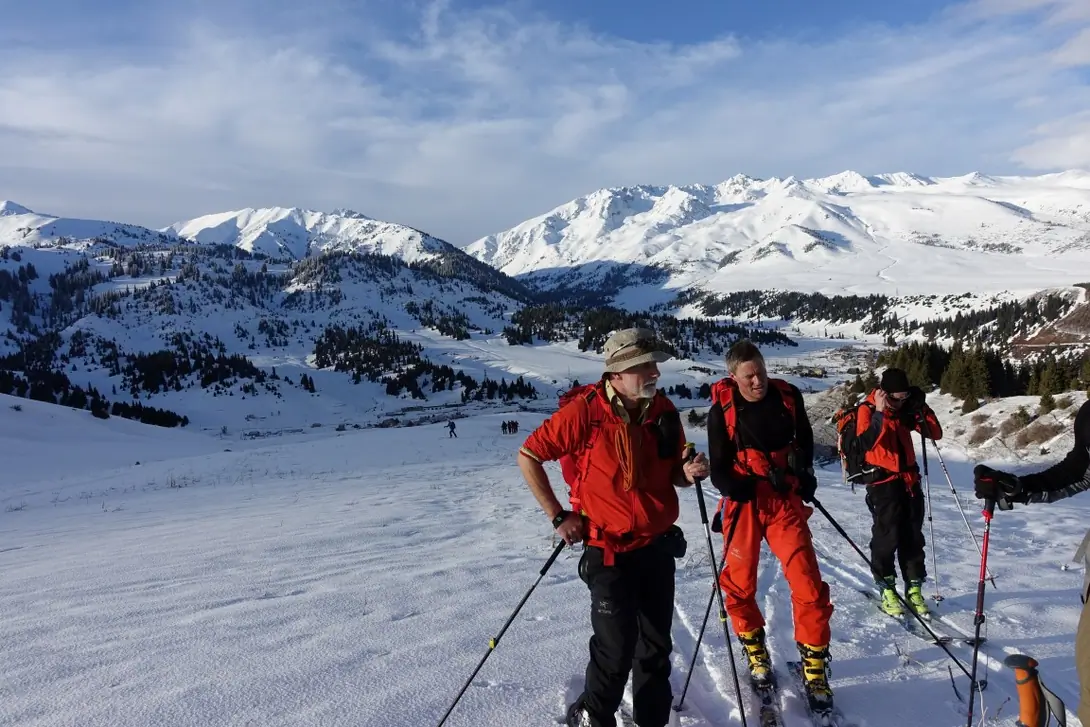 Ski Touring in Jergalan Village 
