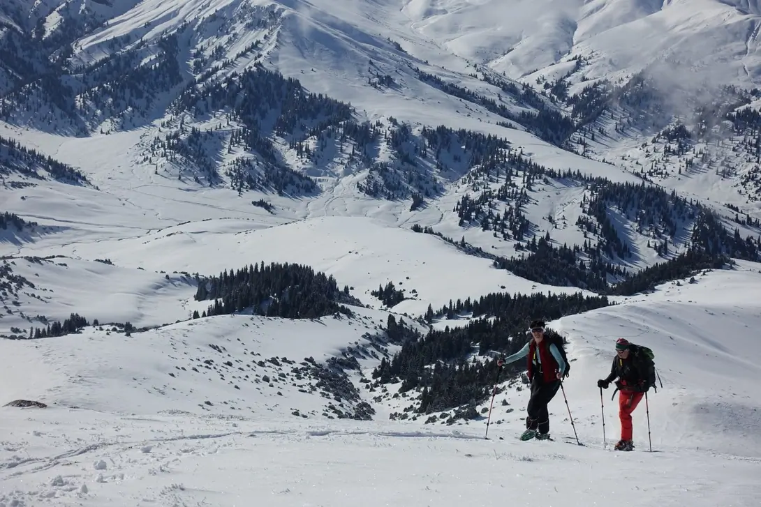 Ski Touring in Jergalan Village 