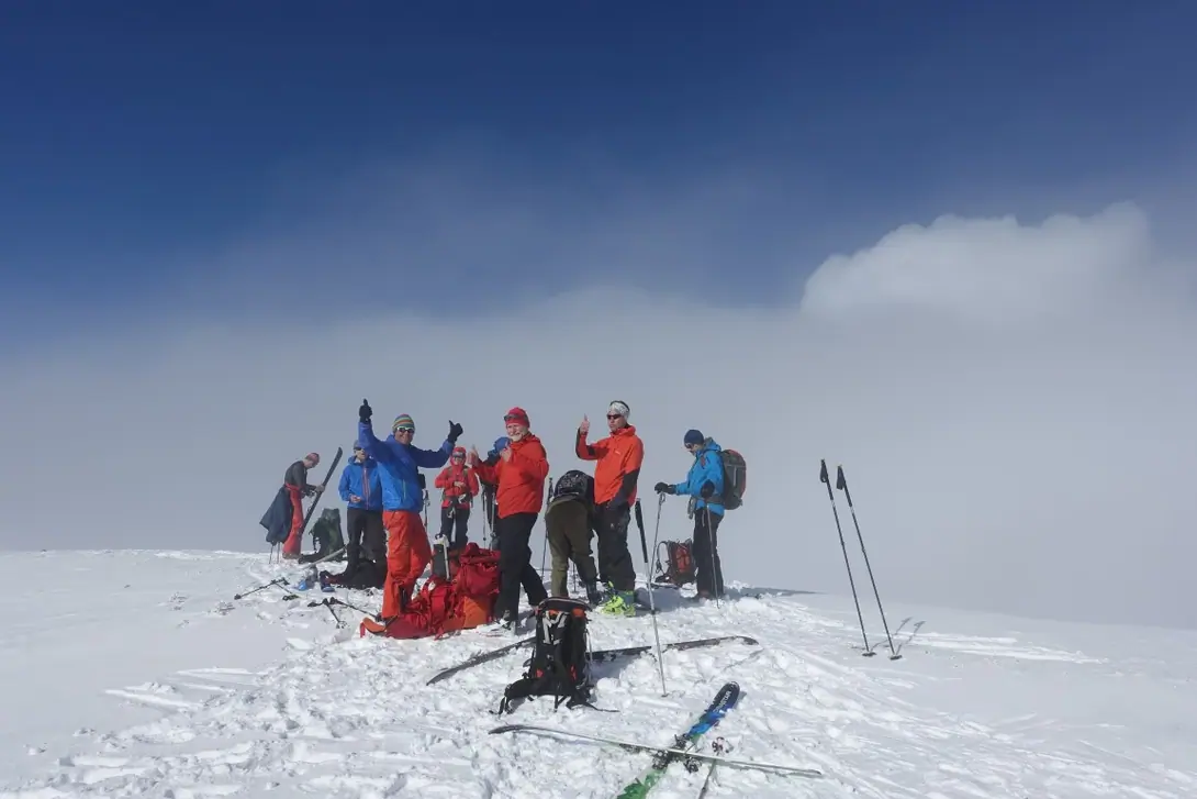 Ski Touring in Jergalan Village 
